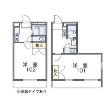 レオパレスグランツの物件間取画像